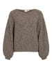Vila Strickpullover in Falcon
