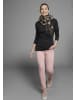 FLASHLIGHTS Langarmshirt in grau, schwarz
