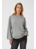 Kaffe Strickpullover KAlone Regular fit in Grey Melange