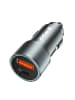 Wisam BWOO BO-CC73 PD Auto-Ladegerät 1x USB-C - USB-A Anschluss 38W silber