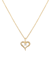 Elli DIAMONDS  Halskette 585 Gelbgold Herz in Gold