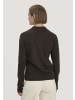 Hessnatur Hessnatur Polo-Pullover Regular aus Bio-Schurwolle mit Cahsmere in kakao braun