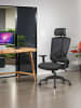 SONGMICS Bürostuhl Kime in Schwarz - (B)69 x (H)133 x (T)67.5 cm