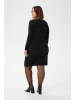KAFFE curve Kleid KCriana Regular fit in Black Metallic Glitter
