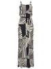 Laura Scott Jumpsuit in schwarz-beige