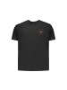 Calvin Klein Schwarz Herren T-Shirt aus Baumwolle