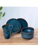 like. by Villeroy & Boch 6er Set Frühstücks-Set Crafted Denim braun-blau in braun-blau
