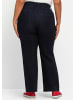 sheego Schlupfjeans in dark blue denim