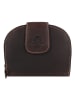 Greenburry Tornado Geldbörse RFID Schutz Leder 14 cm in teak brown