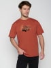 GreenBomb T-Shirt Nature Getaway in Dark Clay