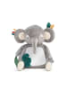 Sebra Aktivitätsspielzeug Finley der Elefant in Grau