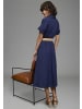 Laura Scott Hemdblusenkleid in dunkleblau
