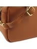 Toscanto Leder Umhängetasche Toscanto Tasche hellbraun, tan ca. 22cm