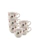 Villeroy & Boch 6er Set Kaffeetassen Petite Fleur 120 ml in weiß