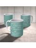 Mr. & Mrs. Panda Kaffeetasse Spruch Detektiv Beruf mit Spruch in Meeresbrise