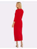 Threadbare Abendkleid THB Wafer Jersey in Red