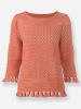 WITT WEIDEN Ajour-Pullover in papaya