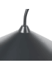Beliani Stehleuchte SAVEGRE in Schwarz - (W) 66 x (H) 150 x (L) 40 cm