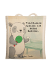Mr. & Mrs. Panda Tragetasche Panda Tischtennis Design mit Spruch in Weiß