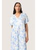 Soaked in Luxury Kleid SLBecca Gerade Passform in Vista Blue Floral Print