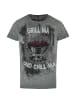 Hangowear T-Shirt GRILL-CHILL in grau