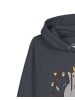 wat? Apparel Sweatshirt Unicorn Cat in India Ink Grey