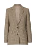 SELECTED FEMME SLWRITA LS CLASSIC BLAZER CHECK in Monks Robe