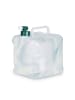 relaxdays 4x Faltkanister in Transparent/ Grün - 20 Liter