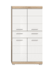 ebuy24 Hochschrank Lambada Weiß 74 x 31 cm