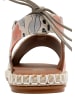 Dogo Hazel Sandalen - Lost in Pattern in Beige