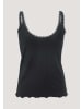Hessnatur Tanktop in schwarz