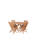 ebuy24 Gartenset Kenya 5-teilig Natur 120 x 120 cm