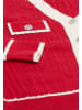 NALLY Damen Strickjacke in Rot Wollweiss