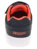 Kappa Sneaker Low in Blau/Orange