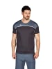 erima Herren Change By Erima T-Shirt in black grey/slate grey/weiß