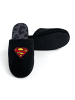 Superman DC Comics Superman Hausschuhe Puschen Schlappen Slipper Pantoffeln in schwarz