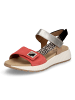 Gabor Fashion Sandalette in Rot Multi