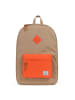 Herschel Heritage 21 - Rucksack 45 cm (amparo blue black) in kelp vermillion orange