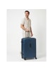 Redolz Essentials 14 4 Rollen Trolley L 77 cm mit Dehnfalte dark blue metallic
