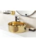 Beliani Waschbecken TEBAR in Gold - (W) 40 x (H) 12 x (L) 40 cm