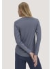 Hessnatur Longsleeve in schieferblau