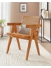 Beliani Esszimmerstuhl WESTBROOK in /Braun - (W) 55 x (H) 82 x (L) 52 cm