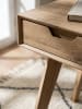 KADIMA DESIGN Schreibtisch 120x55x77 cm Eiche Dekor mit Stauraum