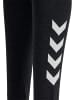 Hummel Kinder Leggings "Logo Tights" in Schwarz
