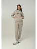Tom Barron Trainingsanzug Women Regular Tracksuit With Embroidery Design in GRAU