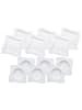 Villeroy & Boch 12er Set Tafelservice NewWave weiß in weiß