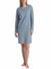 Calida Nachthemd in Blue cotto