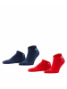 Burlington Sneaker-Socken Doppelpack in Lipstick