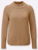 WITT WEIDEN Stehkragenpullover in camel