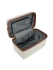 travelite Bali Beautycase 36 cm in weiss-cognac